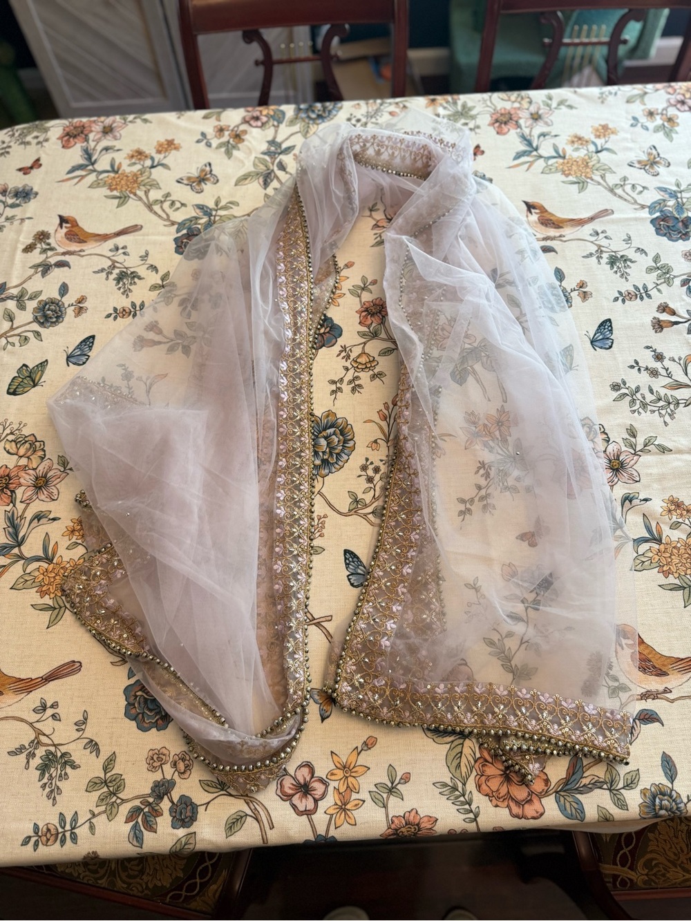 Dusty Purple Dupatta